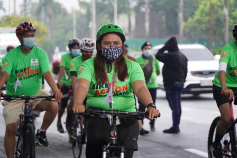 Bike for Climate in Manila - Filipijnen