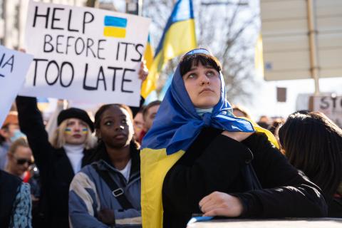 Protest Oekraïne