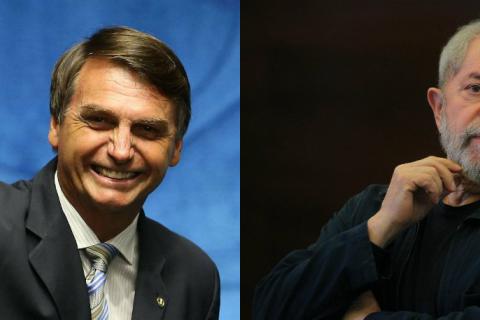 Bolsonaro en Lula de Silva nemen het tegen elkaar op in de Braziliaanse verkiezingen