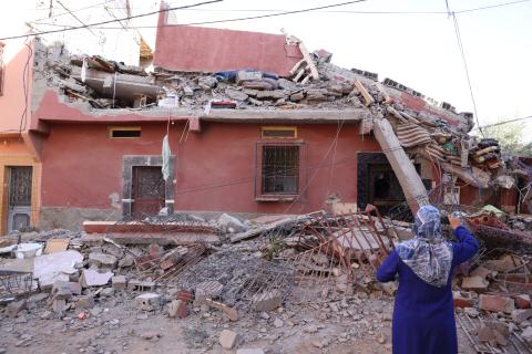 Aardbeving Marokko