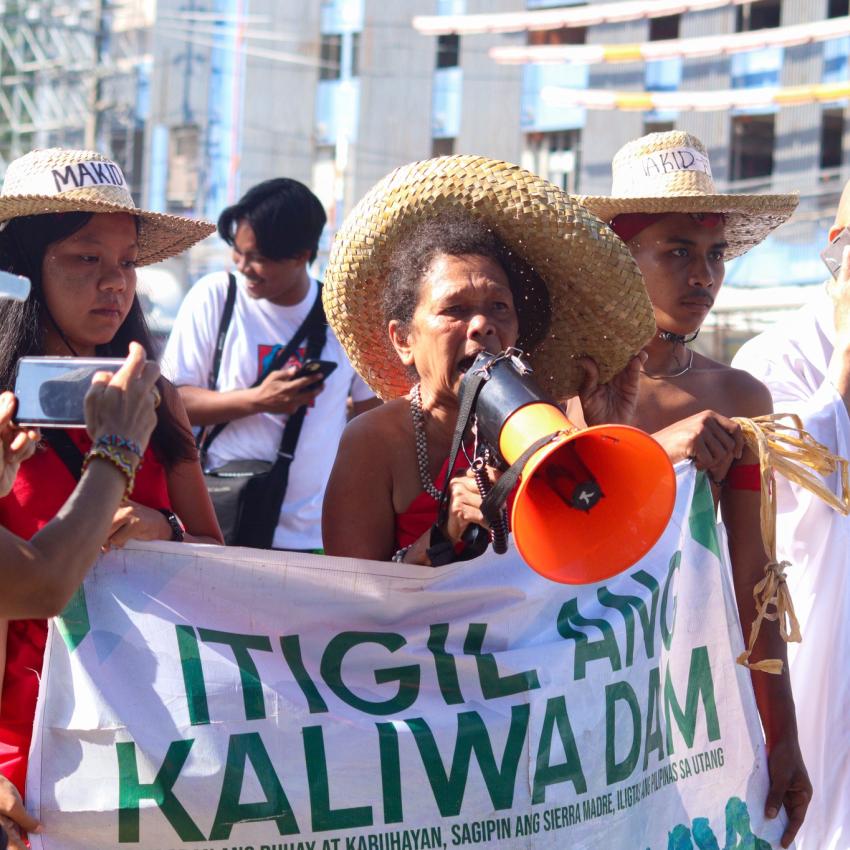 Protest Stop Kaliwa Dam