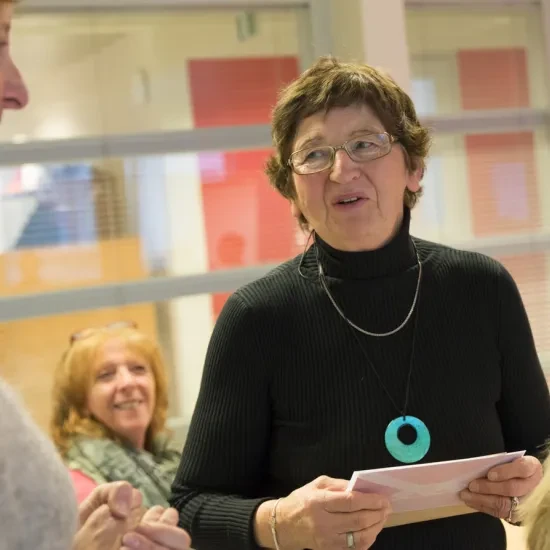 Anne Van Swieten is al bijna een derde van haar leven actief bij FOS.