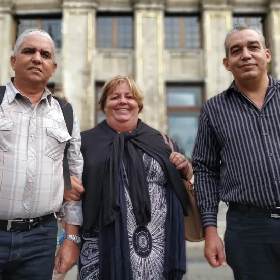 Cubaanse vakbondsactivisten bezoeken België