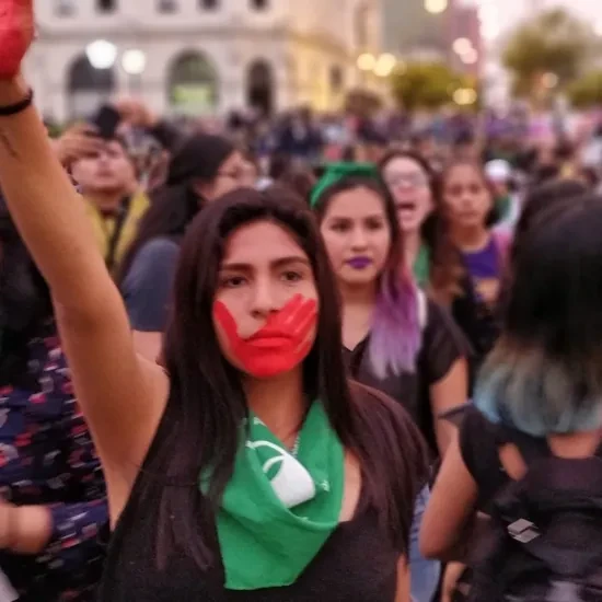 Vrouwen protesteren in Latijns-Amerika