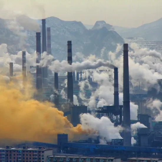 vervuiling industrie klimaatverandering