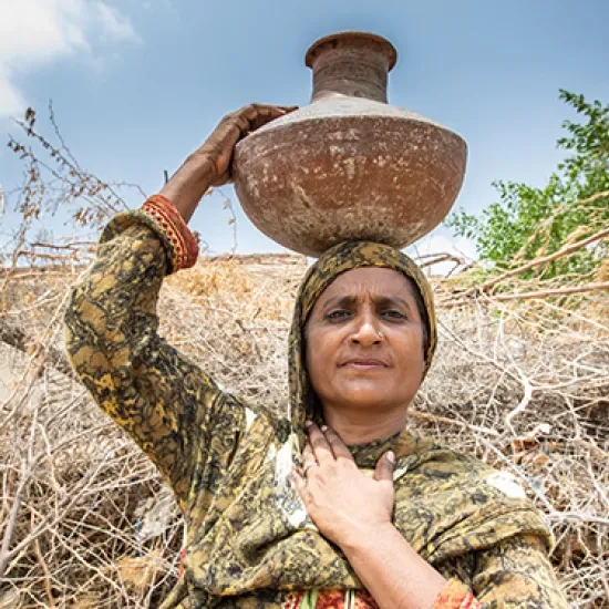 Sara Solangi uit Pakistan