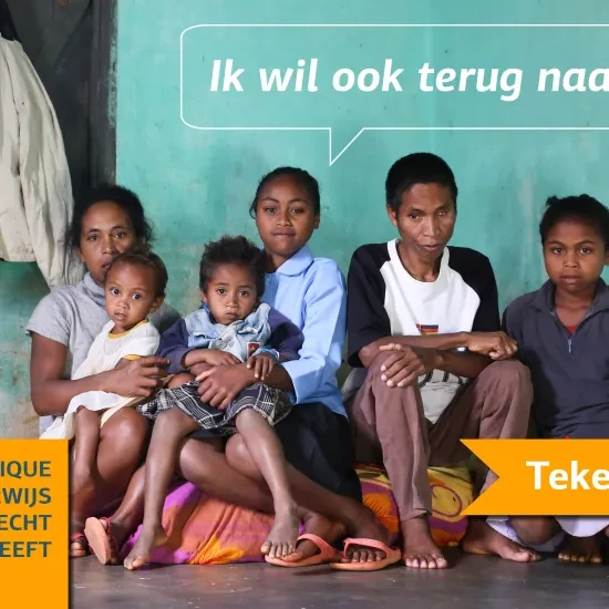 Ik wil ook terug naar school - campagne Via Don Bosco 2020