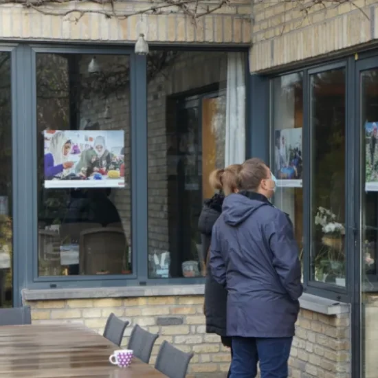 Openluchtfototentoonstelling