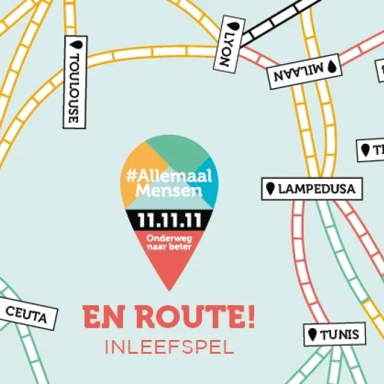 Spelbord inleefspel En Route