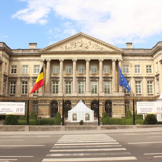 Federaal parlement van België in Brussel