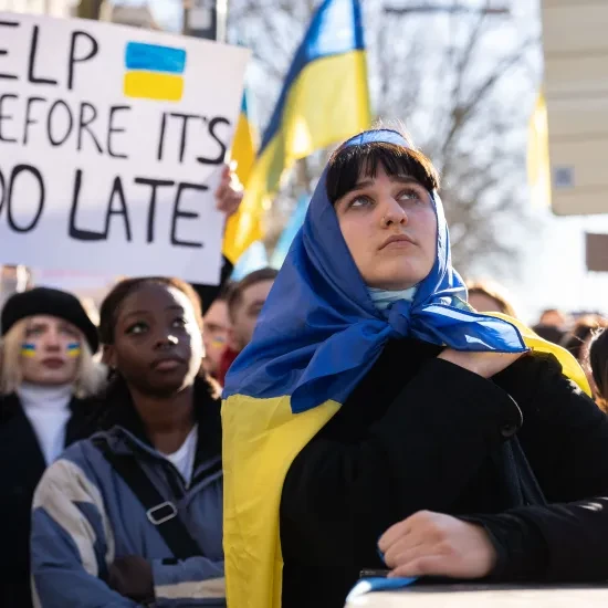 Protest Oekraïne