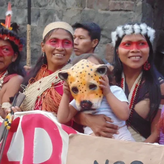 Inheemse vrouwen strijden voor Yasuni