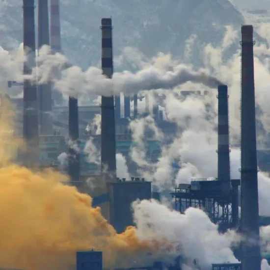 Benxi, China heavy steel industries, February 2013 © Andreas Habich