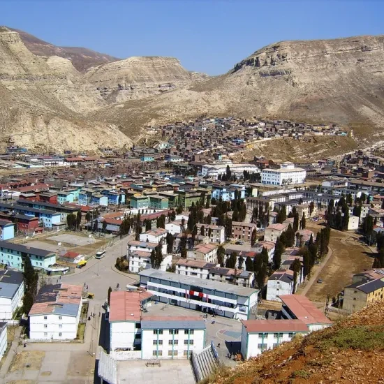 La Oroya in Peru is een van 's werelds meest vervuilde steden door de aanwezige metaalfabriek.