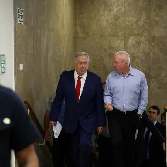Netanyahu en Gallant