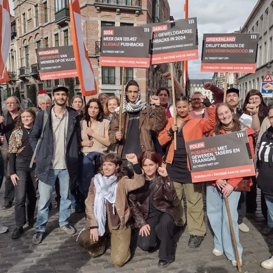 Groepsfoto dag tegen racisme