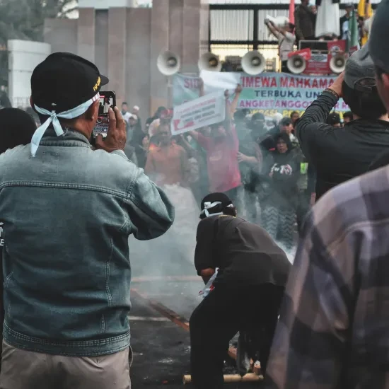 Protesten Indonesië