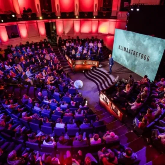 Klimaatbetoog Nic Balthazar